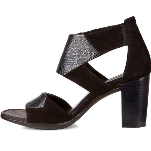 Ecco Shoes - New Ecco Shape 65 Block Heels in Black EU 41, US 10-10.5